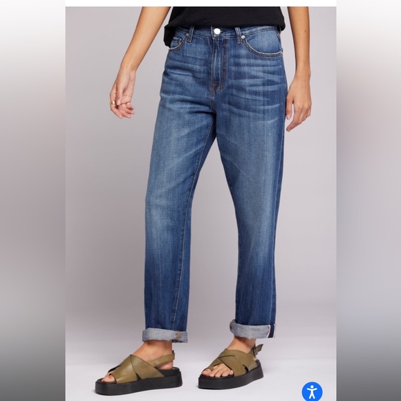 Current/Elliott Denim - Current/Elliot The Boyfriend Jean Loved - Size 27